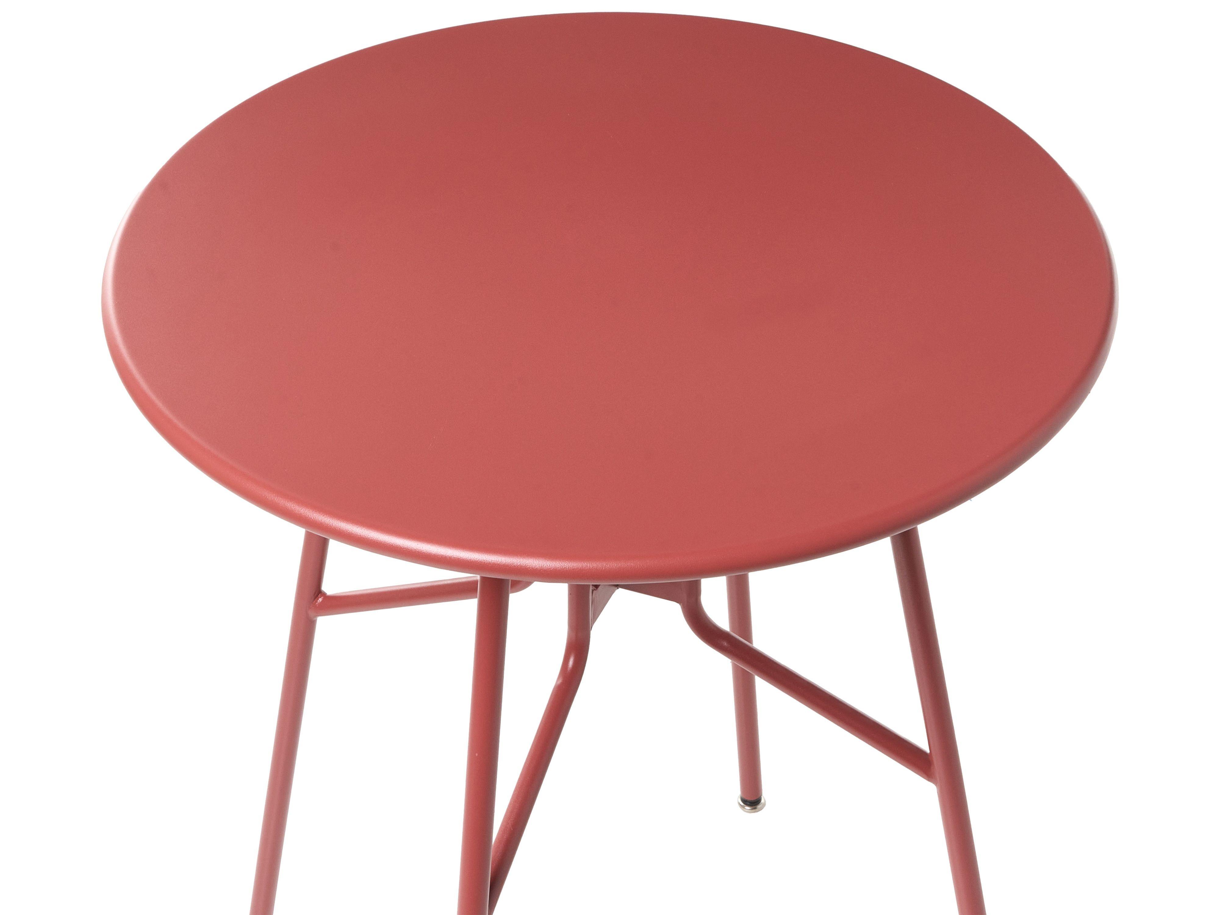 Beliani Tavolino Bistrot en Ferro Classico TALTAL  