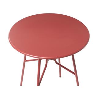 Beliani Tavolino Bistrot en Ferro Classico TALTAL  