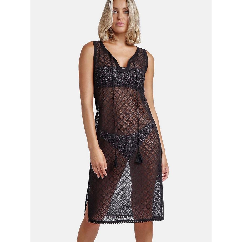 Transparente Strandtunika Basic