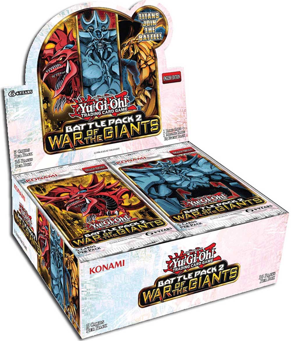 Yu-Gi-Oh!  Battle Pack 2: War of the Giants Booster Display 