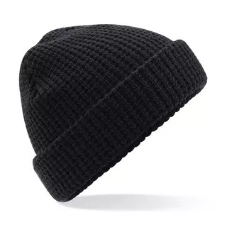 Beechfield Bonnet tricoté  Noir