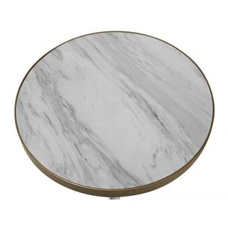 Beliani Tavolino en Fibra a media densità (MDF) Glamour RAMONA  