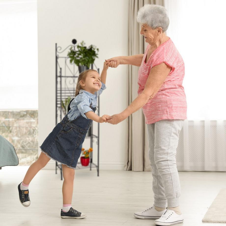 B2X Pflanzenregal aus Metall mit 4 Böden  