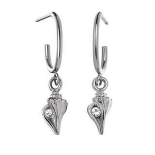 Paul Hewitt  Sea Shell PH-JE-0643 Hoops Ohrringe 