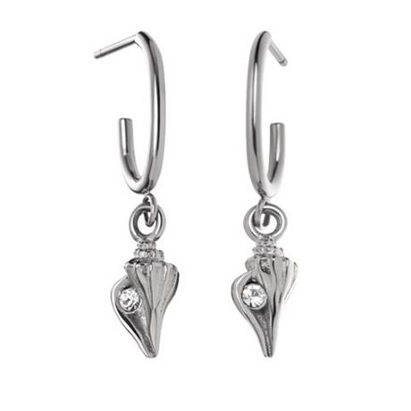 Paul Hewitt  Sea Shell PH-JE-0643 Hoops Ohrringe 