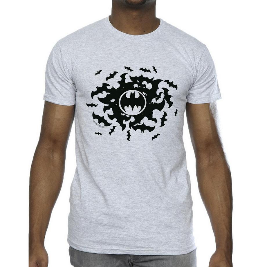 DC COMICS Batman Bat Signal Bedrucktes T-Shirt  