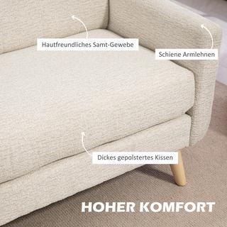 HOMCOM Sofa 2-Sitzer  