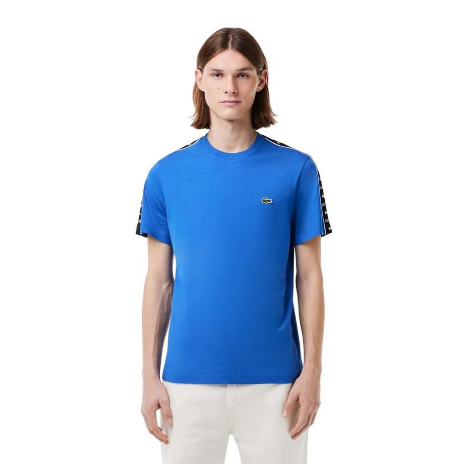 LACOSTE T-Shirt Rayé Coupe Droite  