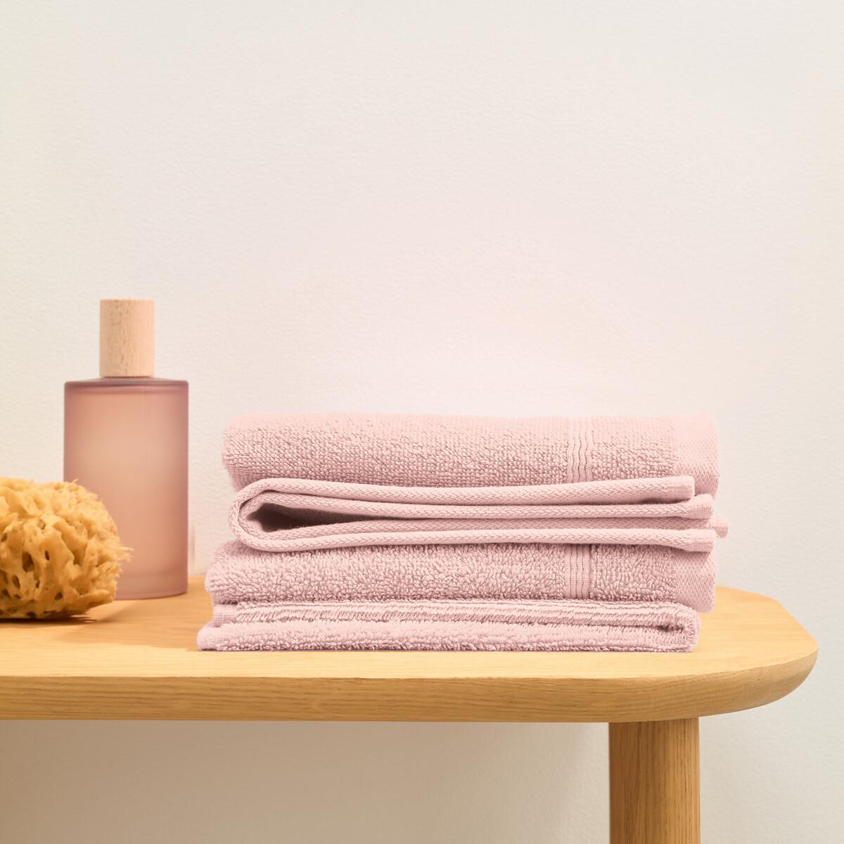 La Redoute Intérieurs Lot 4 serviettes d'invité éponge 600 g/m²  