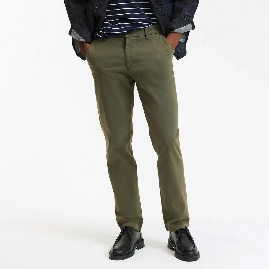 La Redoute Collections Pantalon chino Signature Tapered Fit  