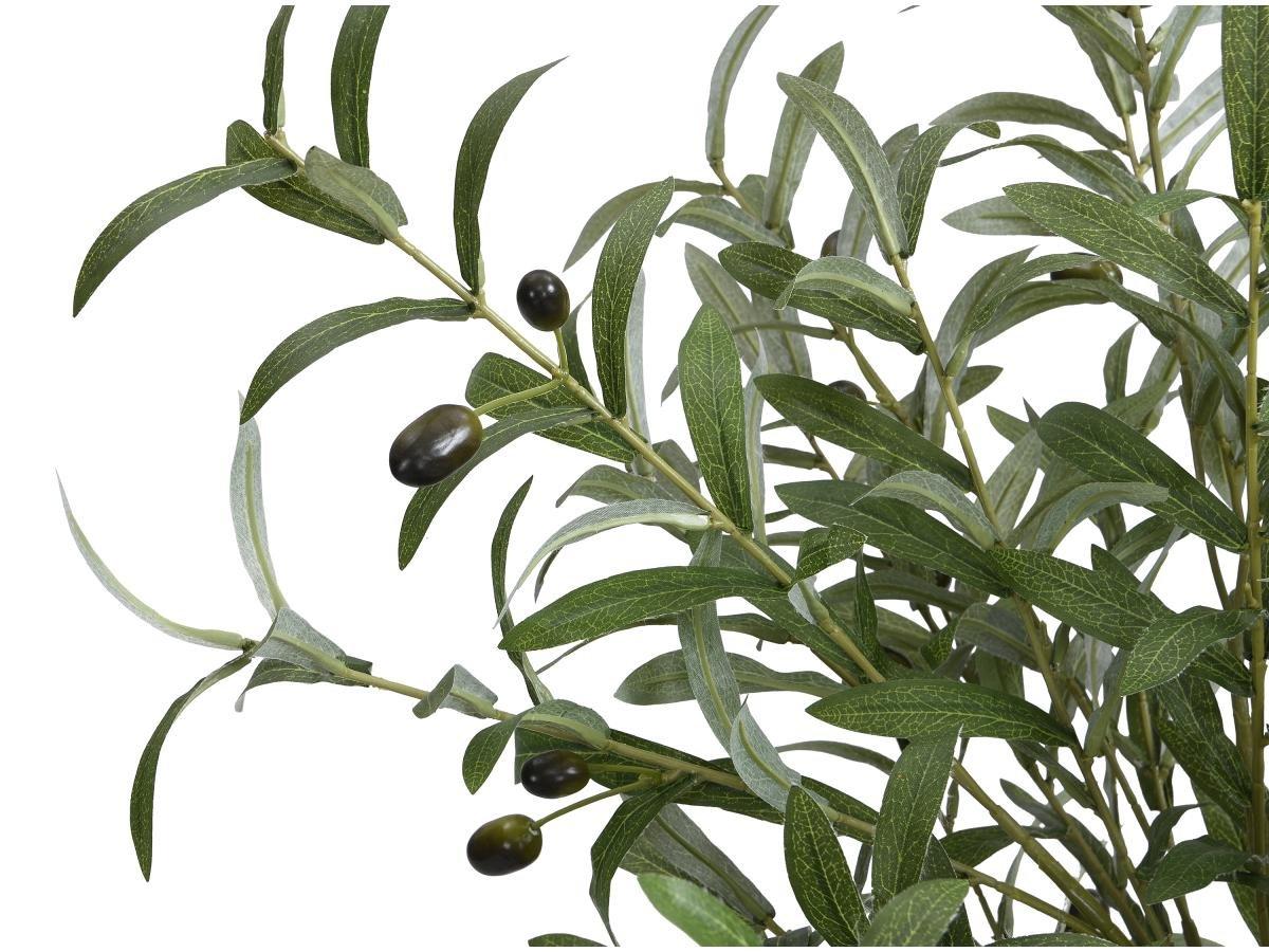 Vente-unique Kunstpflanze Olivenbaum mit Topf - 120 cm - HUESCA  