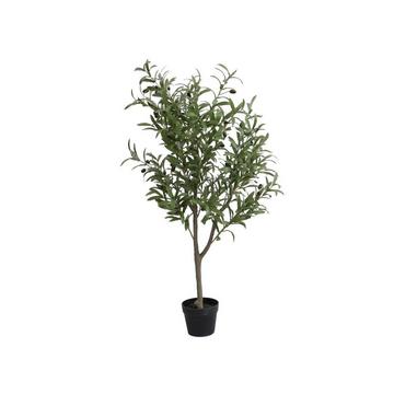 Kunstpflanze Olivenbaum mit Topf - 120 cm - HUESCA