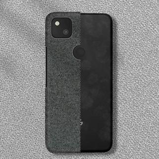 Avizar  Coque Google Pixel 4A Tissu Gris 