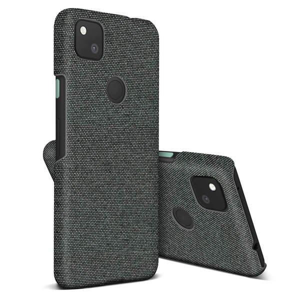 Avizar  Stoffhülle Google Pixel 4A Dunkelgrau 