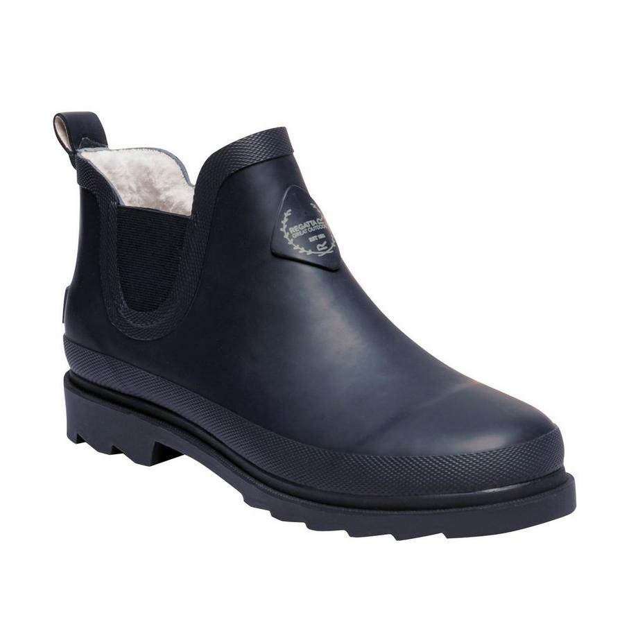 Regatta Harper Bottes en caoutchouc mi-mollet avec doublure en fausse fourrure  