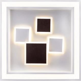 mutoni Plafonnier Nolo métal blanc 1xLED 48x48  