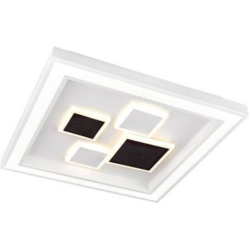 Plafonnier Nolo métal blanc 1xLED 48x48