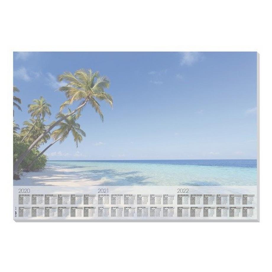 Sigel SIGEL Schreibunterlage 595x410mm HO470 Papier Kalendarium, 3 Jahre  