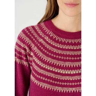 Damart  Glänzender Jacquard-Pullover 