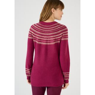 Damart  Glänzender Jacquard-Pullover 