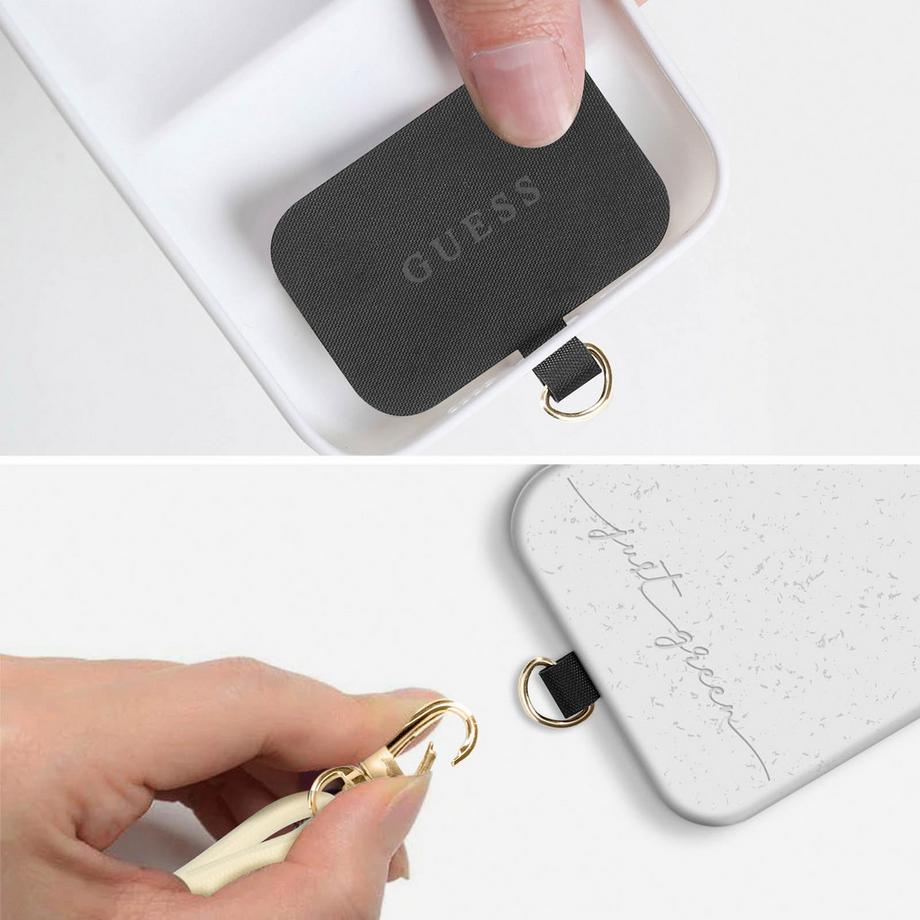 GUESS  Guess 80cm Handykette Beige / Gold 