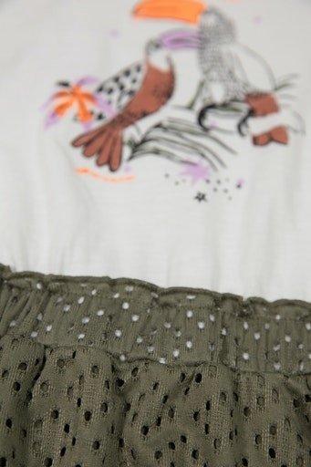 GARCIA  Mädchen Kleid Vögel 