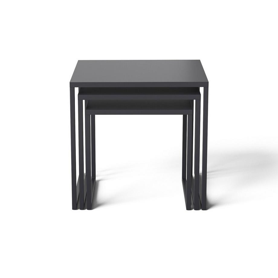 La Redoute Intérieurs 3er-Set Couchtische Miva aus Stahl  