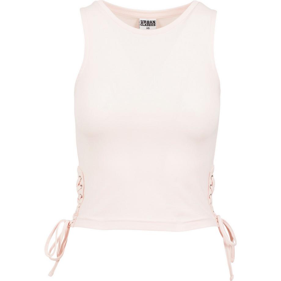 URBAN CLASSICS Lace Up Crop Top  