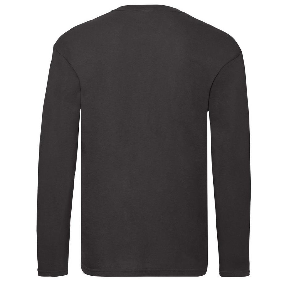 Fruit of the Loom T-shirt Originale Maniche Lunghe  