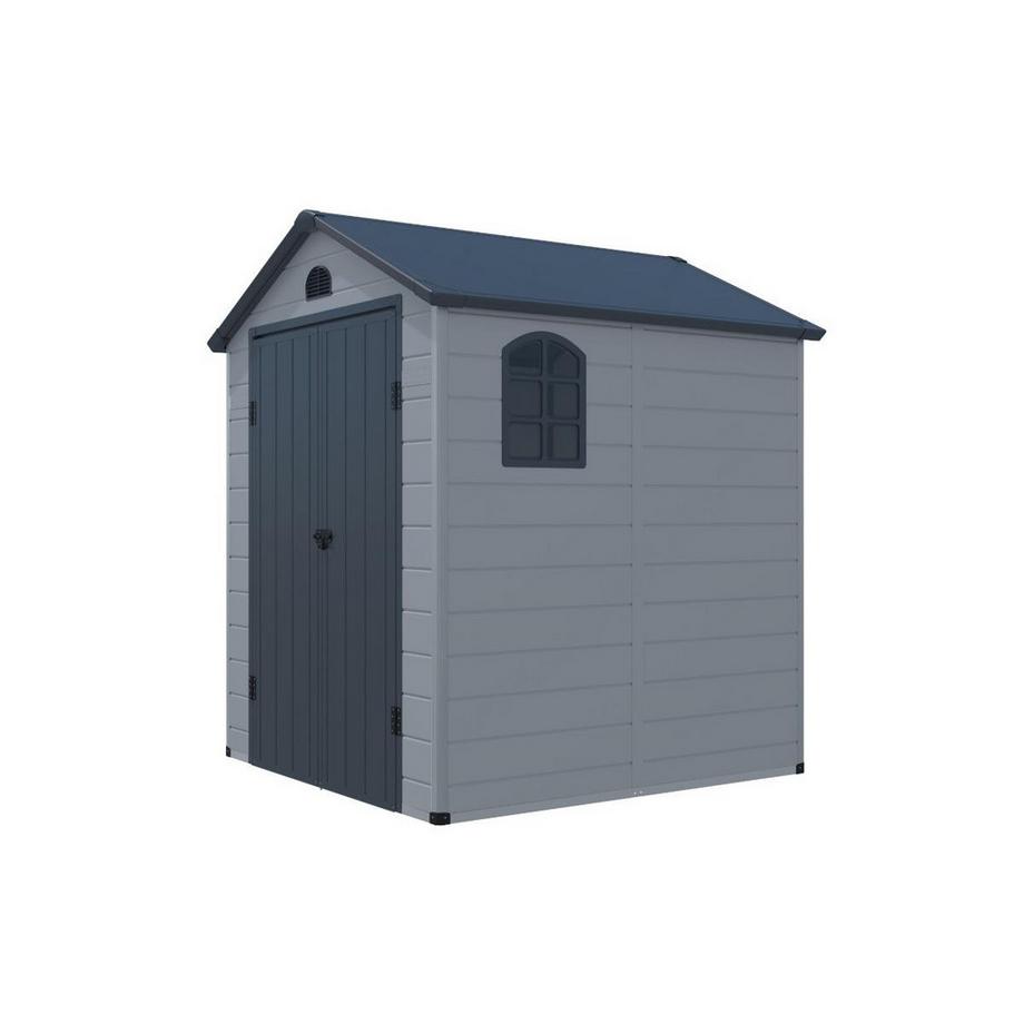 Vente-unique Gerätehaus Gartenhaus - Kunstharz - 3,65 m² - CESIO  