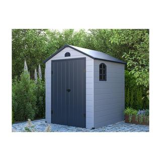 Vente-unique Casetta da giardino 3,65m² in Resina Grigia - CESIO  