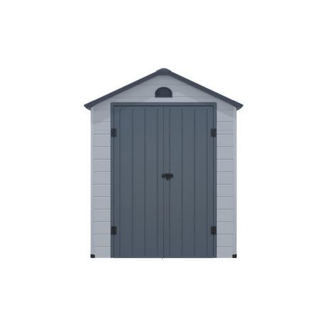 Vente-unique Casetta da giardino 3,65m² in Resina Grigia - CESIO  