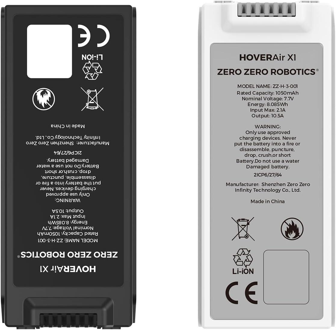 HOVERAir  X1 Batterie Supplémentaire Noir 