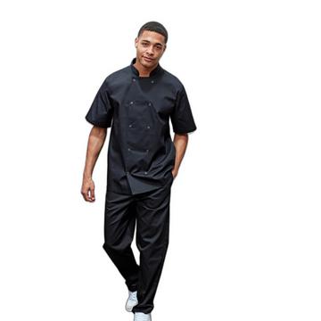 Giacca da cucina con bottoni a pressione Premier