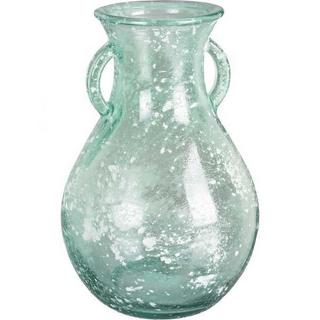 mutoni Vase Arleen amphore verre glacé hauteur 24  