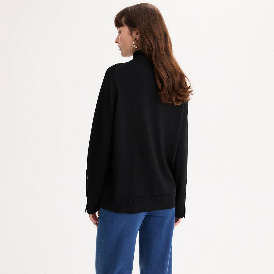 La Redoute Collections Feinstrick Rollkragenpullover  