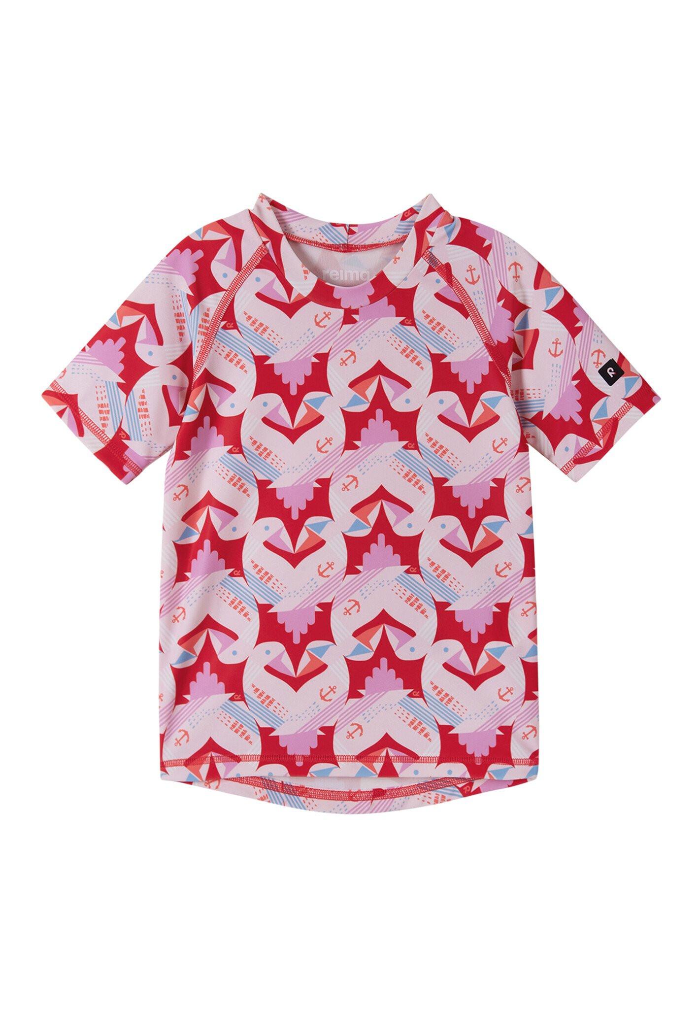 Reima  Kleinkinder UV T-shirt Pulikoi Misty Red 