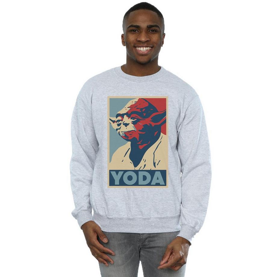 STAR WARS Star Wars Yoda Hope Poster Sweatshirt  