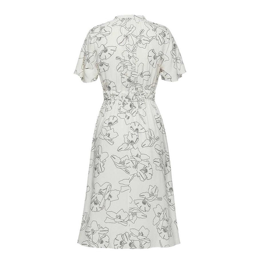 BOSS  Dalluah Kleid, Vausschnitt 
