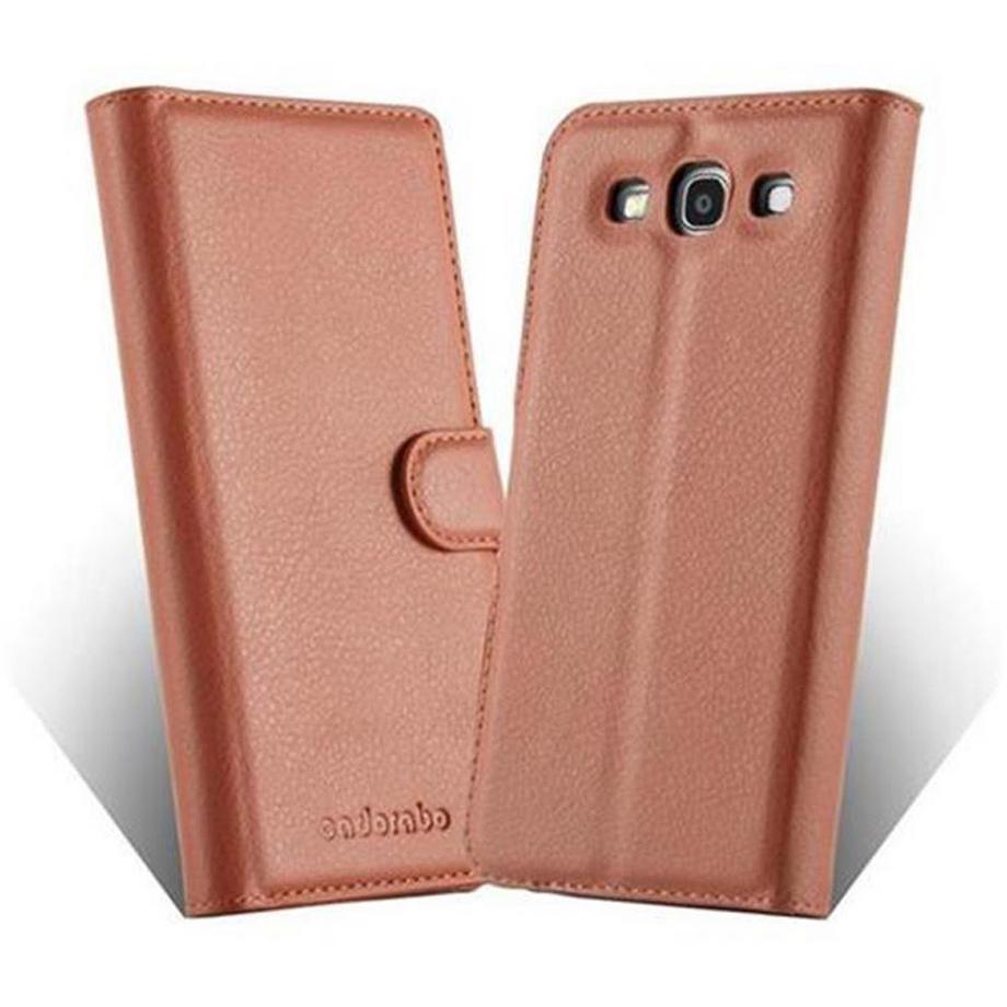 Cadorabo  Housse compatible avec Samsung Galaxy S3 / S3 NEO - Coque de protection avec fermeture magnétique, fonction de support et compartiment pour carte 