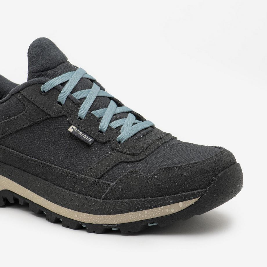 QUECHUA  Sportschuhe  NH500 mid Leder wasserdicht 