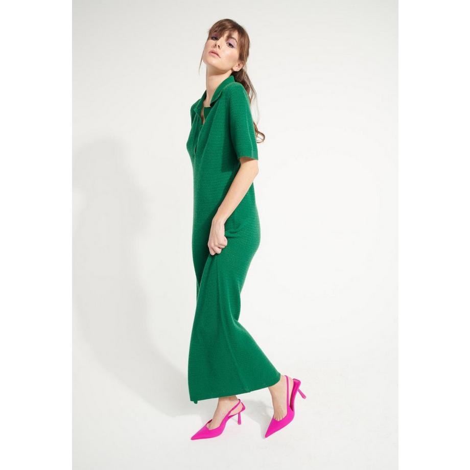 Studio Cashmere8 AVA 18 Longue Robe Col Polo  