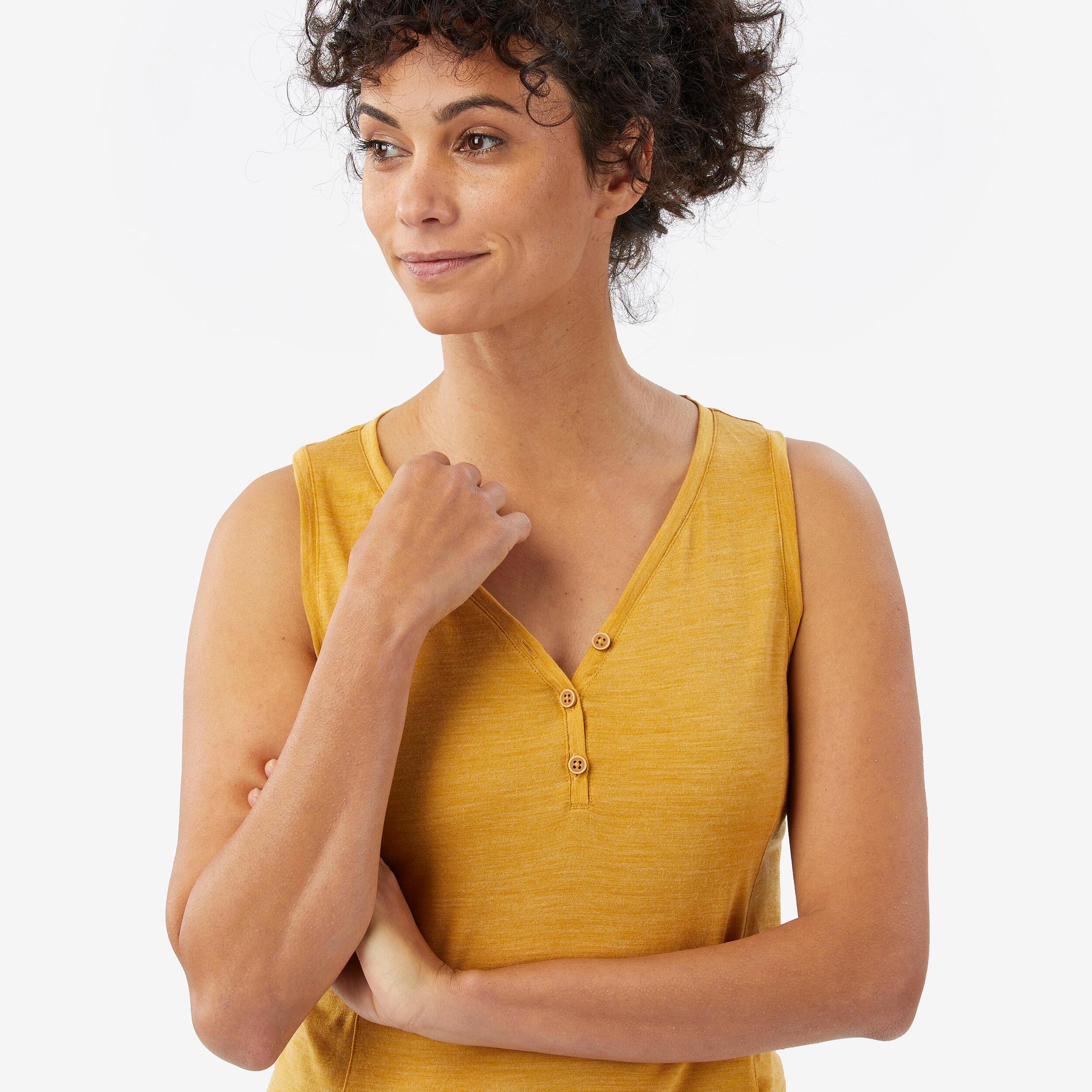 SIMOND  T-shirt donna maniche corte merino 