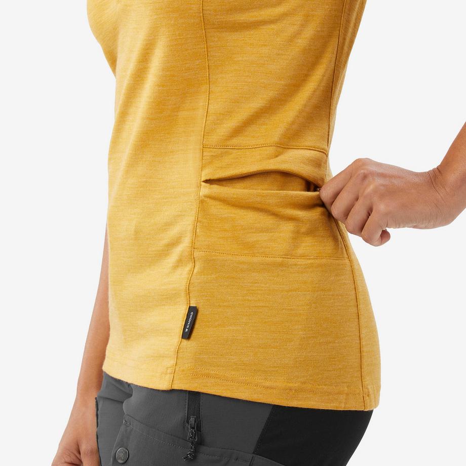 SIMOND  T-shirt femme manches courtes mérinos 