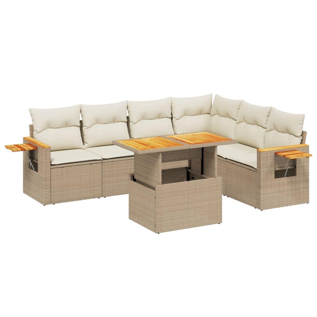 VidaXL Garten sofagarnitur poly-rattan  