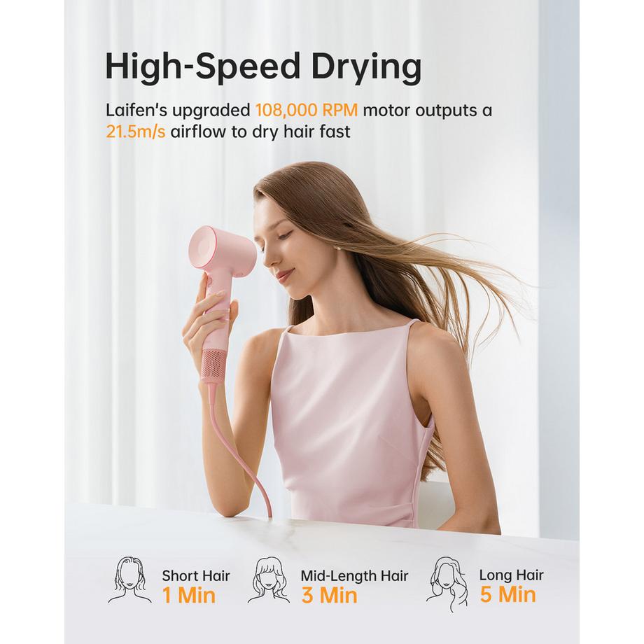 Laifen  Sèche-cheveux haute vitesse SE 2 3 accessoires 