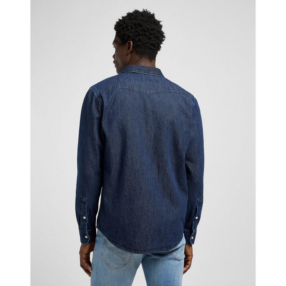 Lee Camicia in denim Regular Fit Western  