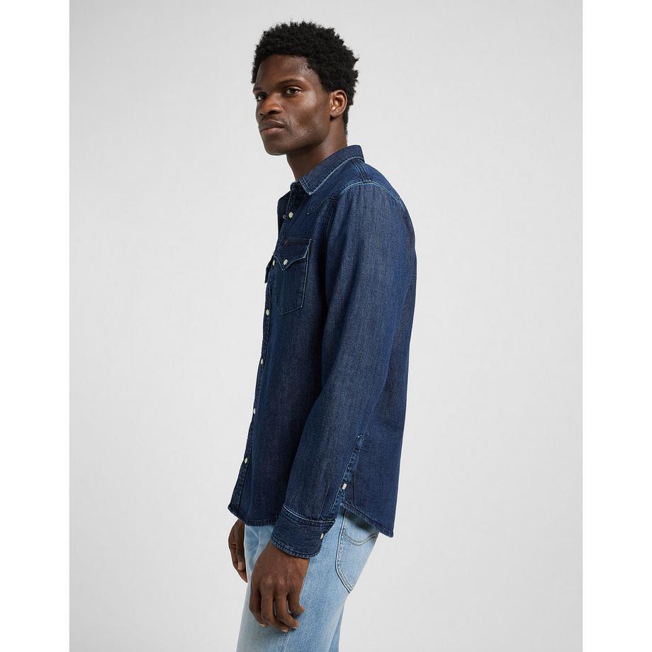 Lee Camicia in denim Regular Fit Western  