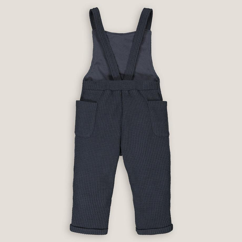 La Redoute Collections Lange Latzhose aus Waffelpikee  