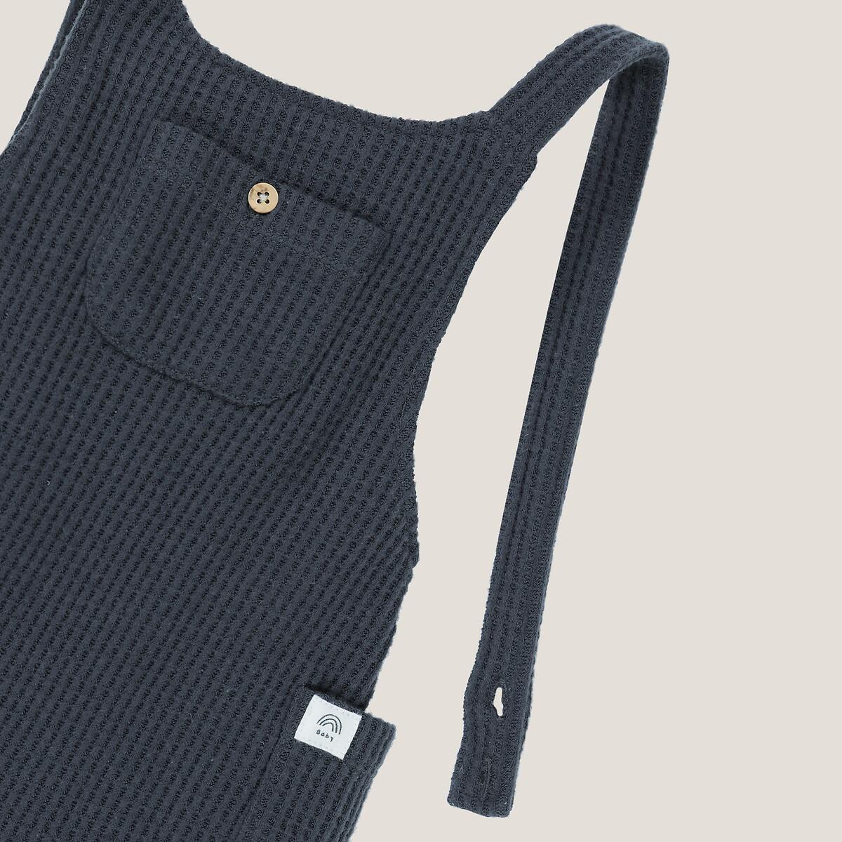 La Redoute Collections Salopette lunga in piqué a nido d'ape  